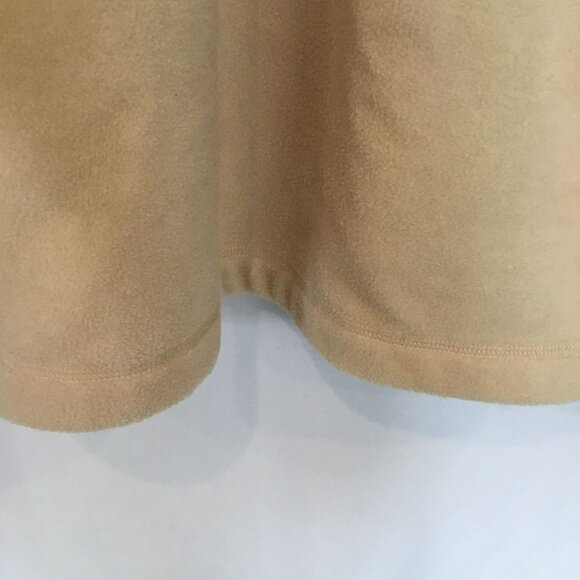 Liz Claiborne Lizwear Quarter Zip Fleece Ivory Sweatshirt In Ivory Size Medium - Picture 5 of 9